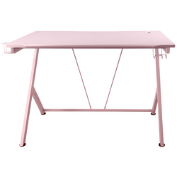 DELTACO GAMING PT85 herní stolek růžová, růžová