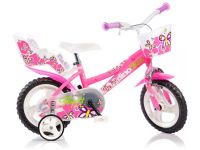 DINO Bikes - Dětské kolo 12&quot; růžové