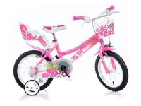 DINO Bikes - Dětské kolo 16&quot; růžové