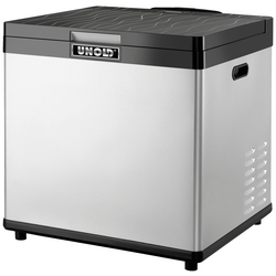 Unold  přenosná lednice (autochladnička) Energetická třída (EEK2021): E (A - G)   stříbrná, černá 17 l