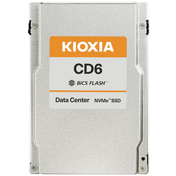 Kioxia CD6-R 1920 GB Interní U.2 PCIe NVMe SSD 6.35 cm (2.5"l) U.2 NVMe PCIe 4.0 x4, U.3 NVMe PCIe 4.0 x4 Bulk KCD61LUL1T92