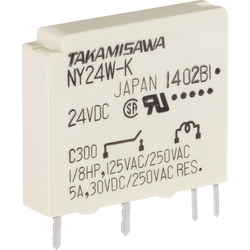 Takamisawa NY-24W-K-IE relé do DPS 24 V/DC 5 A 1 spínací kontakt 1 ks