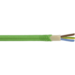 Kash  připojovací kabel  3 x 0.75 mm² zelená metrové zboží