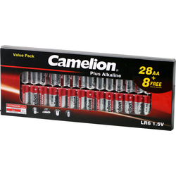 Camelion Plus LR06 tužková baterie AA alkalicko-manganová  1.5 V 36 ks