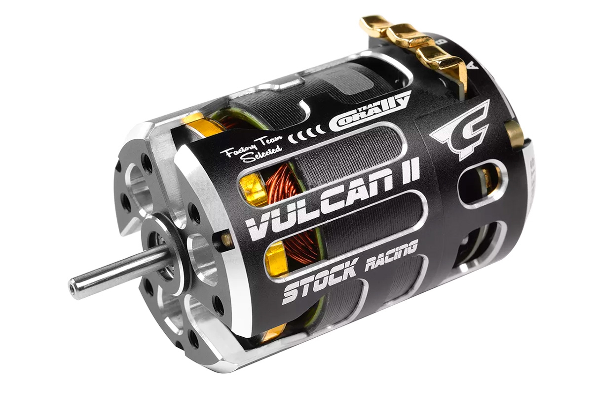 VULCAN 2 STOCK - 1/10 Competition motor - 13.5 závitů TEAM CORALLY