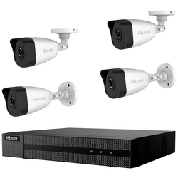 HiLook IK-4184BH-MH/P hl41bh LAN IP-sada bezpečnostní kamery 4kanálový se 4 kamerami 2560 x 1440 Pixel