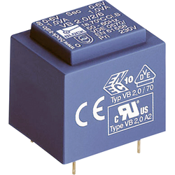 Block VB 1,5/2/6 transformátor do DPS 1 x 230 V 2 x 6 V/AC 1.50 VA 250 mA