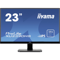 Iiyama ProLite XU2390HS-B1 LED monitor 58.4 cm (23 palec) Energetická třída (EEK2021) E (A - G) 1920 x 1080 Pixel Full HD 5 ms HDMI™, DVI, VGA IPS LED