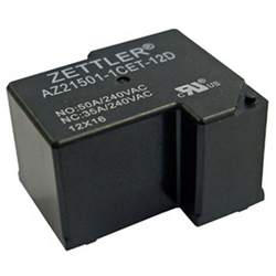 Zettler Electronics AZ21501-1CET-24DF relé do DPS 24 V/DC 50 1 přepínací kontakt 1 ks