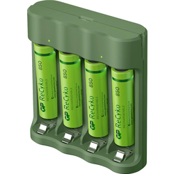 GP Batteries Basic-Line 4x ReCyko+ Micro nabíječka akumulátorů NiMH AAA, AA