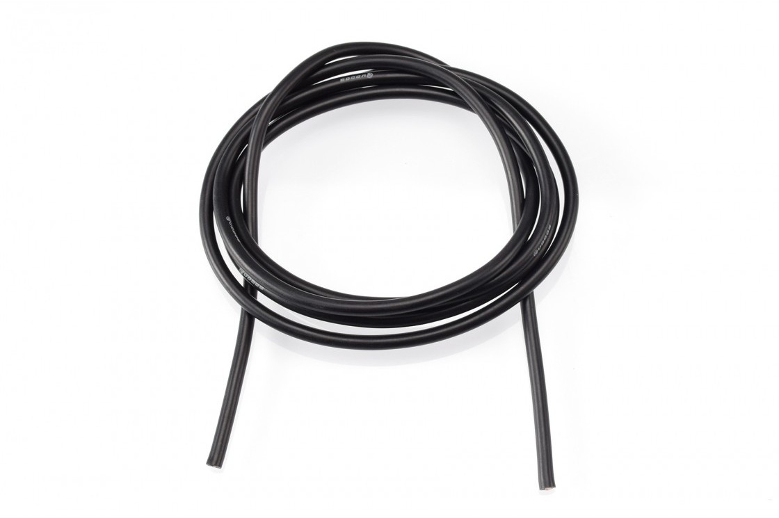 RUDDOG 16AWG/1,3qmm silikon kabel (černý/1m)