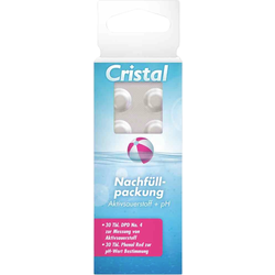 Cristal 287103 Nachfüllpackung Sauerst.pH Wassertestgerät Sauerstoff 60 ks