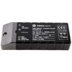 Deko Light Basic CC napájecí zdroj pro LED konstantní proud 18 W 350 mA 2 - 52 V