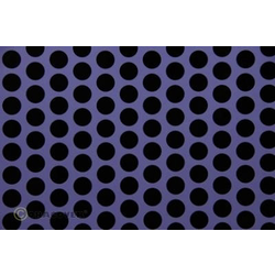 Oracover 41-055-071-010 nažehlovací fólie Fun 1 (d x š) 10 m x 60 cm fialová, černá