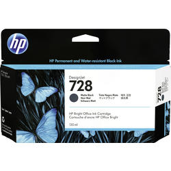 HP Inkoustová kazeta 728 originál Single matná černá 3WX25A