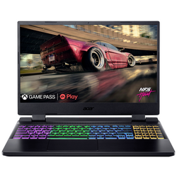Acer notebook Nitro 5 39.6 cm (15.6 palec)  Full-HD+ AMD Ryzen 7 6800H 16 GB RAM  1000 GB SSD Nvidia GeForce RTX 3070 Ti Win 11 Home černá  NH.QH1EV.001