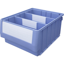 VISO TR 3214 otevřený skladovací box (š x v x h) 234 x 140 x 300 mm modrá 1 ks