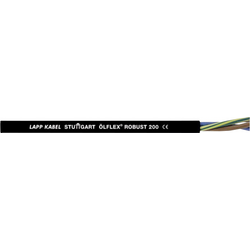 LAPP ÖLFLEX® ROBUST 200 řídicí kabel 2 x 1 mm² černá 21800-100 100 m
