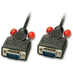 LINDY 31440 VGA kabel [1x VGA zástrčka - 1x VGA zástrčka] černá  1.00 m