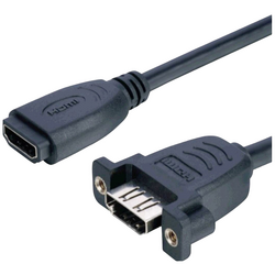 Lyndahl HDMI kabelový adaptér Zásuvka HDMI-A 0.3 m černá LKPK005-03  HDMI kabel
