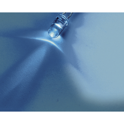 Nichia NSPB300B Sel. wV/W LED s vývody  modrá kulatý 3 mm 8200 mcd 15 ° 20 mA 3.2 V