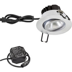 EVN PC650N91502  LED vestavné svítidlo   LED pevně vestavěné LED 8.4 W chrom