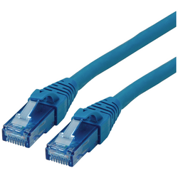 Roline 21.15.2748 RJ45 síťové kabely, propojovací kabely CAT 6A U/UTP 15.00 m modrá  1 ks