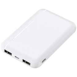 Vivanco  powerbanka 5000 mAh  Li-Ion akumulátor USB-A, USB-C® bílá Indikátor stavu