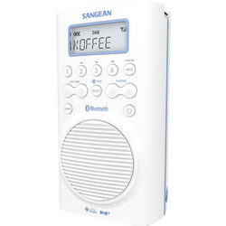 Sangean H205D rádio do sprchy DAB+, FM Bluetooth  vodotěšné bílá