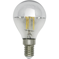 LightMe LM85143 LED Energetická třída (EEK2021) F (A - G) E14 kapkový tvar 4.5 W = 35 W teplá bílá (Ø x d) 45 mm x 80 mm vlákno 1 ks