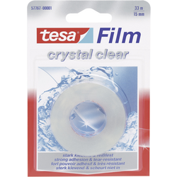 tesa  57767-00001-01 tesafilm  křišťálově čistý transparentní (d x š) 33 m x 15 mm 1 ks