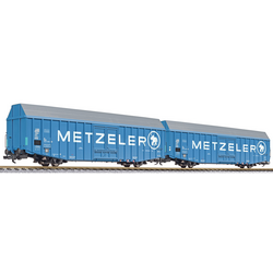 Liliput L230161 Dvoudílný nákladní vagon „METZEZFRV“ hbks značky DB, H0