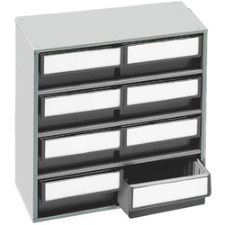 Treston 0830-3 skladová skříň    (š x v x h) 400 x 395 x 300 mm světle šedá, šedá 1 ks