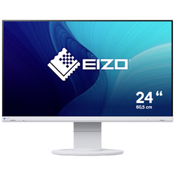 EIZO EV2460-WT LED monitor 60.5 cm (23.8 palec) Energetická třída (EEK2021) B (A - G) 1920 x 1080 Pixel Full HD 5 ms VGA, DVI, DisplayPort, HDMI™, na sluchátka