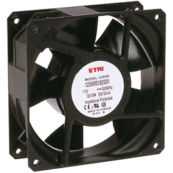 Ecofit 125XR0182000 axiální ventilátor 115 V/AC 2640 l/min (d x š x v) 119 x 119 x 38.9 mm
