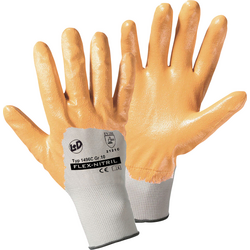 L+D Flex-Nitril 1496C-12 polyester pracovní rukavice  Velikost rukavic: 12, XXL EN 388 CAT II 1 pár