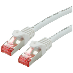 Roline 21.15.2663 RJ45 síťové kabely, propojovací kabely CAT 6 S/FTP 3.00 m bílá, černá  1 ks