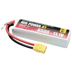 Red Power akupack Li-Pol (modelářství) 11.1 V 6500 mAh 35 C Softcase XT90