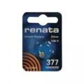 Knoflíková baterie na bázi oxidu stříbra Renata SR66, velikost 377, 24 mAh, 1,55 V