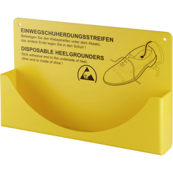 Wolfgang Warmbier nástěnný držák pro jednorázové pásky na paty  1 ks žlutá 2560.894.H
