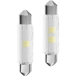Signal Construct sufitová LED žárovka S8.5  žlutá 12 V/AC, 12 V/DC   33.3 lm
