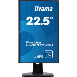 Iiyama ProLite XUB2395WSU LED monitor 57.2 cm (22.5 palec) Energetická třída (EEK2021) E (A - G) 1920 x 1200 Pixel WUXGA 4 ms DisplayPort, HDMI™, USB, VGA, zásuvka sluchátek IPS LED