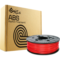 vlákno pro 3D tiskárny XYZprinting ABS plast 1.75 mm červená 600 g Náhradní náplň