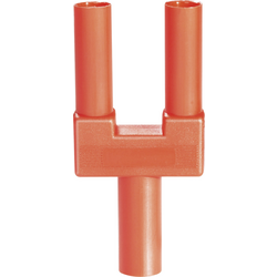 Schnepp SI-FK 19/4 mB rt bezpečnostní zkratovací můstek červená Ø pin: 4 mm Rozestup hrotů: 19 mm 1 ks