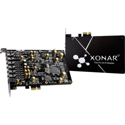 Asus Xonar AE 7.1 interní zvuková karta PCIe digitální výstup, externí konektor na sluchátka