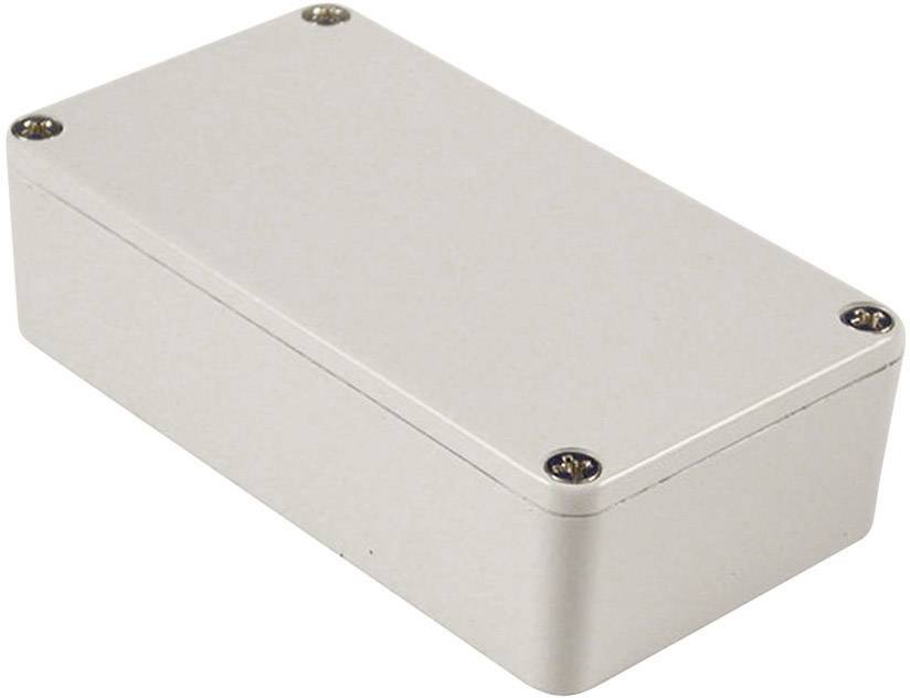 Univerzální pouzdro hliníkové Hammond Electronics 1590BLG, (d x š x v) 111,5 x 59,5 x 31 mm, šedá