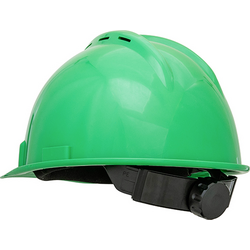 B-SAFETY Top-Protect BSK700GR ochranná helma s přívodem vzduchu zelená EN 397