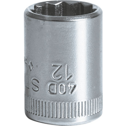 Stahlwille 40 D 12 01030012 Dvojitý šestiúhelník vložka pro nástrčný klíč 12 mm     1/4" (6,3 mm)