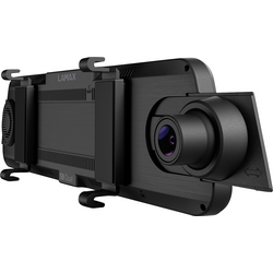 Lamax S9 Dual couvací kamera, kamera za čelní sklo s GPS Horizontální zorný úhel=150 °   akumulátor, varování před kolizí, displej, duální kamera, systém pro udržení v jízdním pruhu, zadní zrcátko, couvací kamera, WLAN