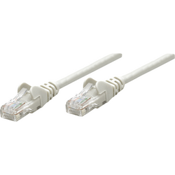 Intellinet 733212 RJ45 síťové kabely, propojovací kabely CAT 6 S/FTP 0.50 m šedá pozlacené kontakty 1 ks